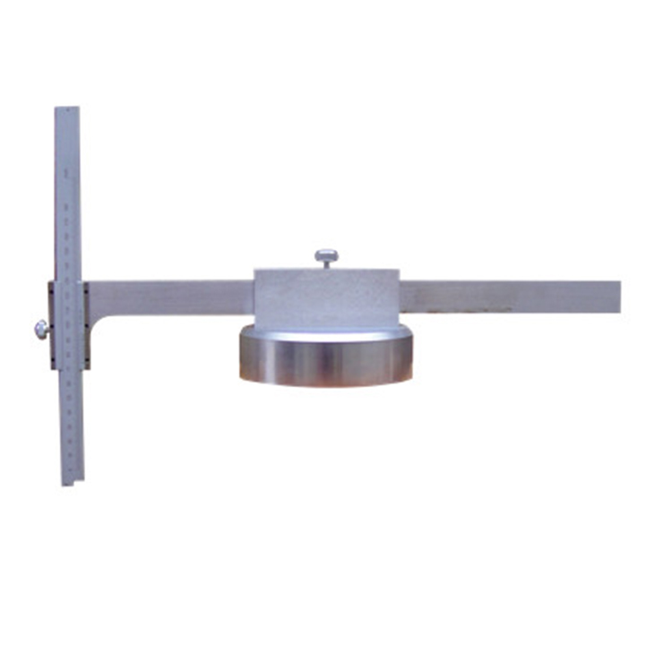 橫跨梁觸(chù)闆與心盤(pán)上平面高(gāo)度差測量(liang)尺