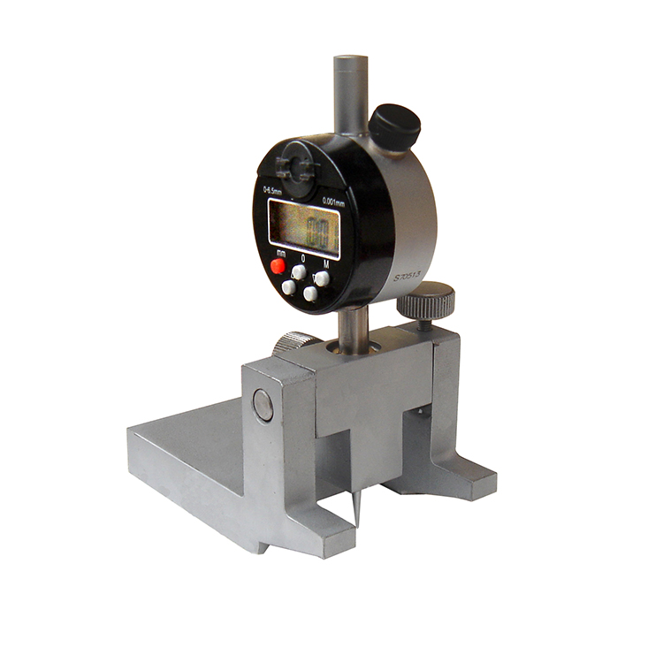 車軸卸荷(he)槽或軸頸根(gen)部鏽蝕深度(dù)測量儀(數顯(xian))